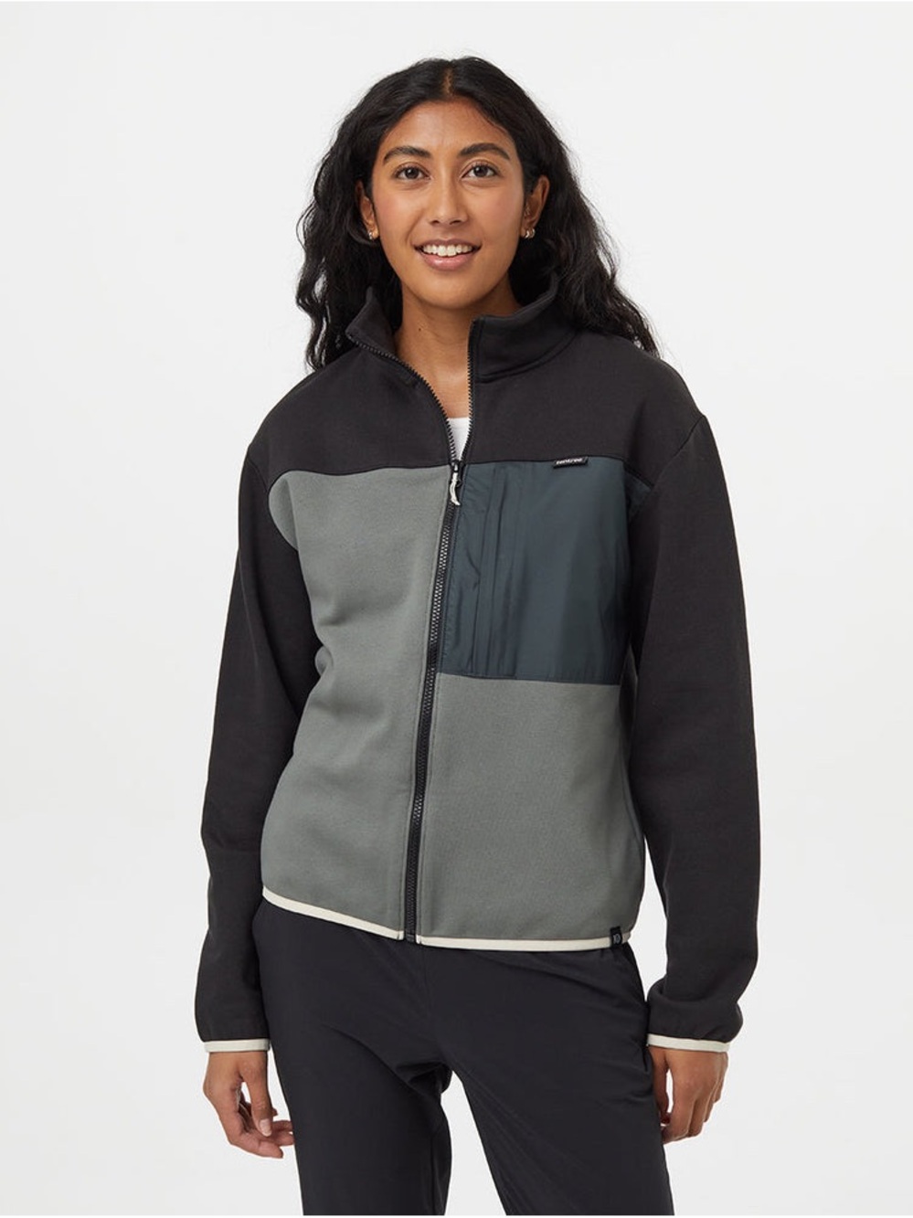 Tentree SeaFleece Contrast Full Zip